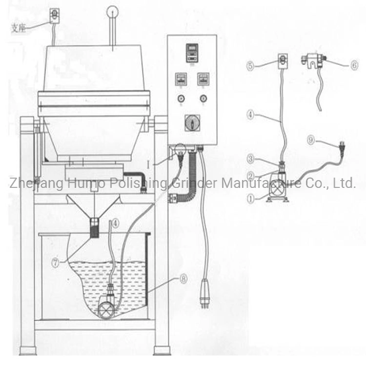 Jewelry Polishing Centrifugal Finishing Machine