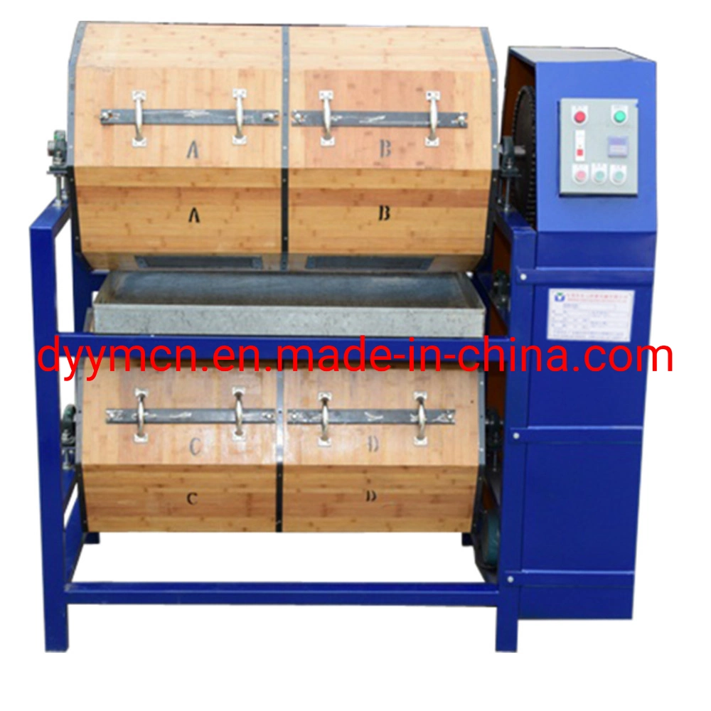 Mirror Finishing Machine Rotary Barrel Grinding Polishing Machinery 300L