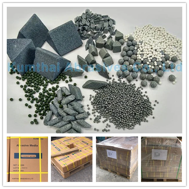 Deburring Abrasive Plastic Media for Grinding Polishing Mass Finishing