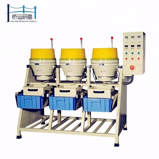 Máquina de acabado centrífugo de pulido de joyas