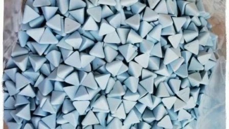 Medios abrasivos de plástico de calidad para desbarbado Pulido Pulido Acabado en masa